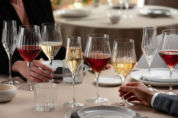 Rcr Crystal Timeless Flute Glasses 230ml Set 6 - 1