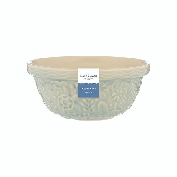 Mason Cash Nautical Blue Turtle Mixing Bowl, 24cm/2 Litre - 1