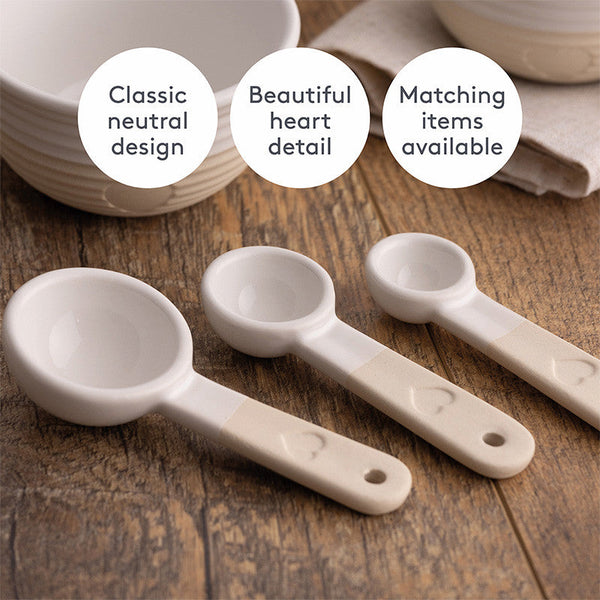 Mason Cash Rustic Charm Set of 3 Measuring Spoons - 2