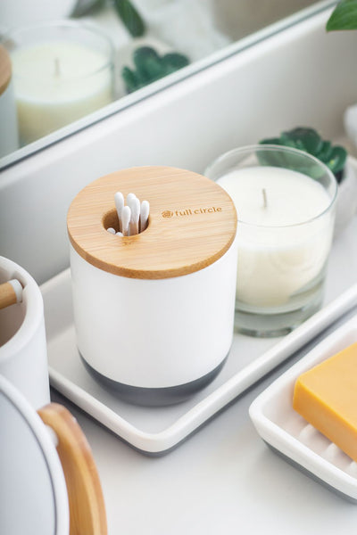 Full Circle Pick Me Up Cotton Bud Canister - 1