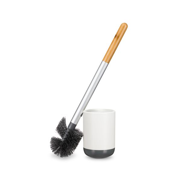 Full Circle Scrub Queen Toilet Brush - White - 1
