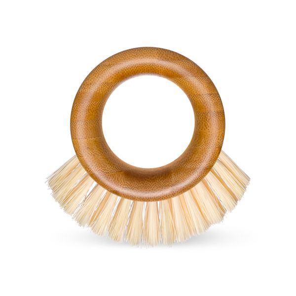 Full Circle The Ring Veggie Brush - White - 1