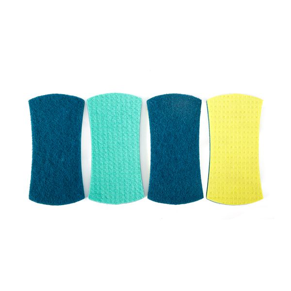 Full Circle Stretch Counter Scrubbers Set/4 - 1