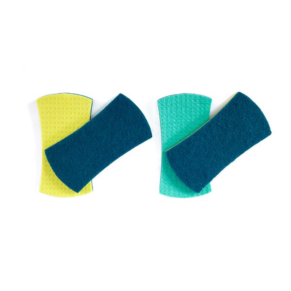 Full Circle Stretch Counter Scrubbers Set/4 - 2