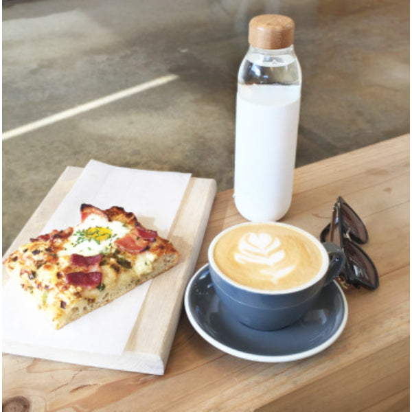 Soma Water Bottle Glass White - 470Ml - 2