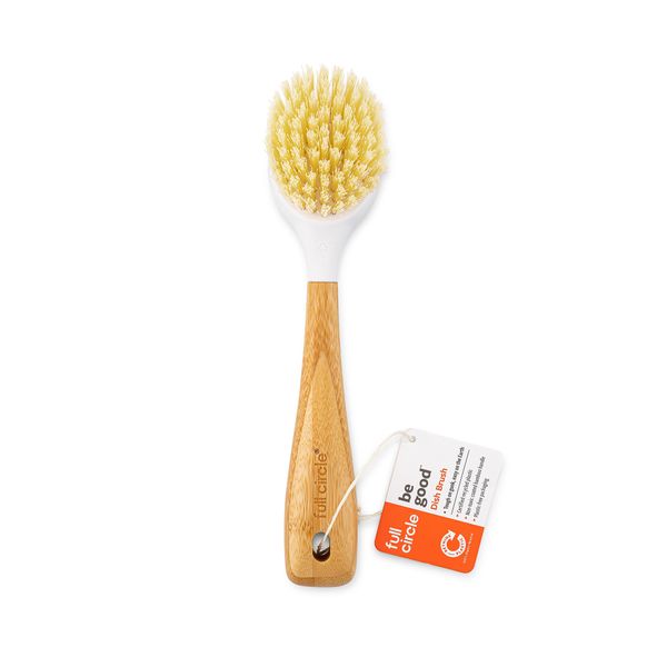 Full Circle Be Good Dish Brush - White - 1