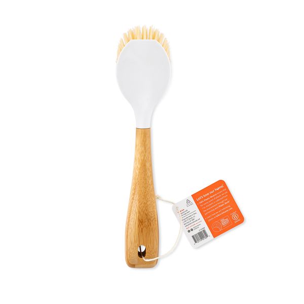 Full Circle Be Good Dish Brush - White - 2