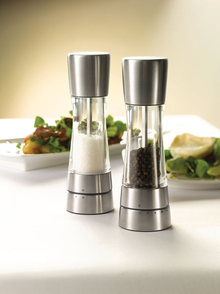 Cole & Mason Derwent Salt Mill Acrylic Stainless Steel - 1