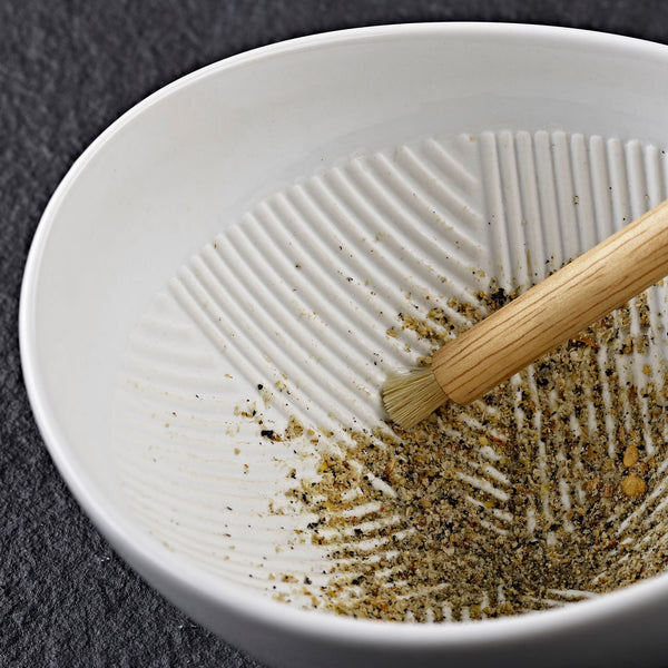 Cole & Mason Ceramic Suribachi Mortar & Pestle White - 17cm x 18cm x 12cm - 2