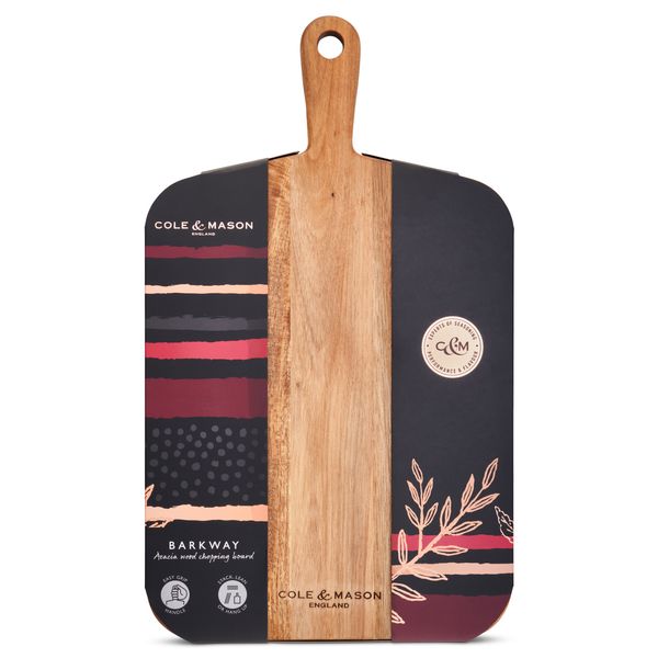 Cole & Mason Barkway Acacia Medium Board with Handle - 2