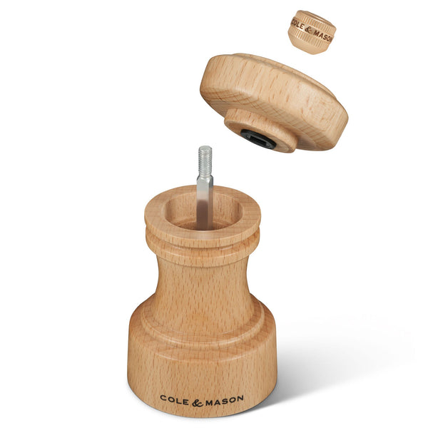 Cole & Mason Hoxton Natural Beech Pepper Mill Beech wood - 104mm - 1