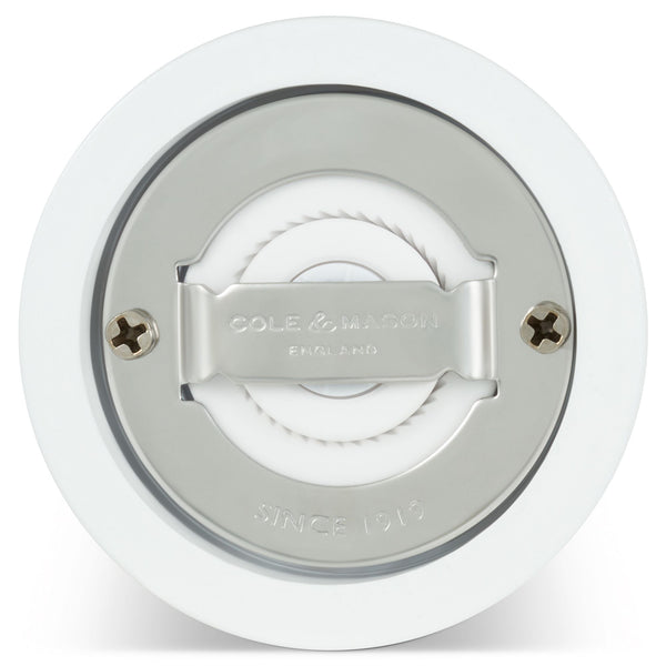 Cole & Mason Hoxton White Gloss Salt Mill Beech wood - 104mm - 3