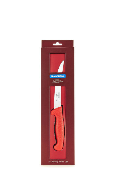 Tramontina Low & Slow Boning Knife Red Handle - 15cm - 1