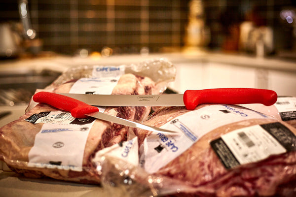 Tramontina Low & Slow Boning Knife Red Handle - 15cm - 2