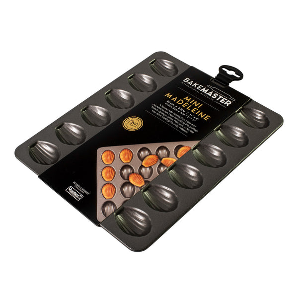 Bakemaster 24 Cup Mini Madeleine Pan 27 x 21cm - Non-stick - 1