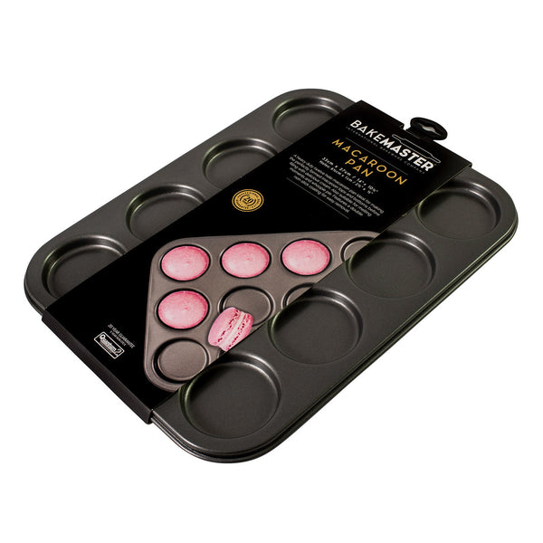 Bakemaster 12 Cup Macaroon Pan 35 x 27cm - Non-stick - 1