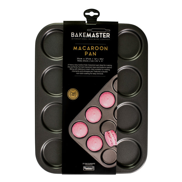 Bakemaster 12 Cup Macaroon Pan 35 x 27cm - Non-stick - 2
