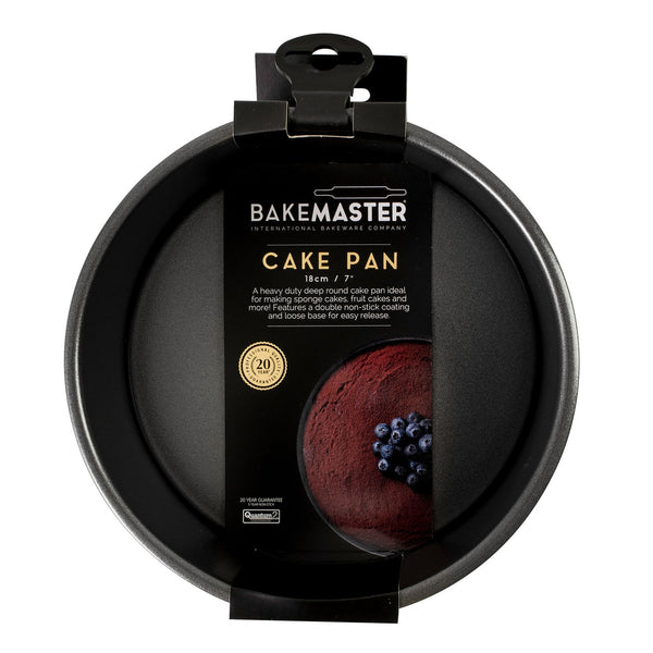 Bakemaster Non-Stick Loose Base Rnd Deep Cake Pan, 18Ø X 8Cm - 2