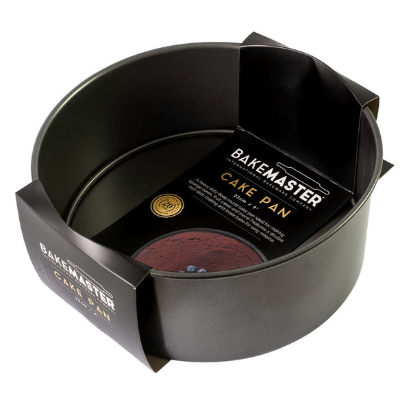 Bakemaster Nonstick Loose Base Rnd Deep Cake Pan - 23cm X 8cm - 1