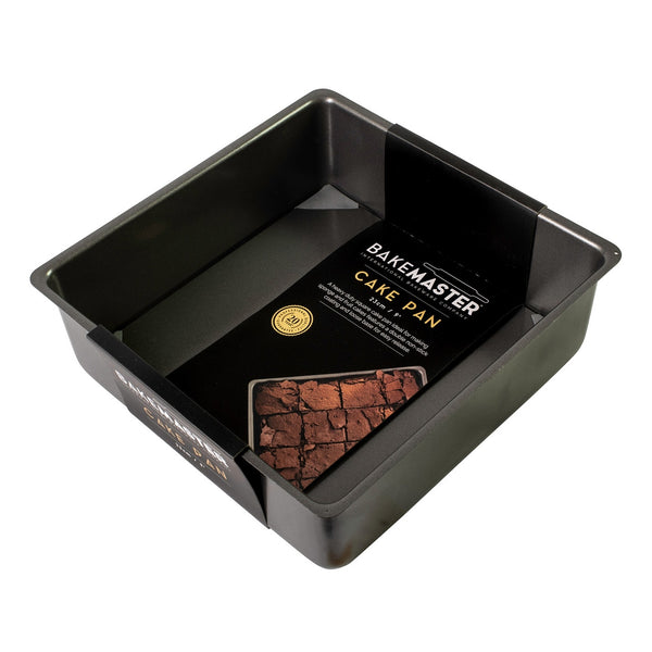 Bakemaster Nonstick Loose Base Deep Cake Pan - 23cm X 23cm X 7cm - 1