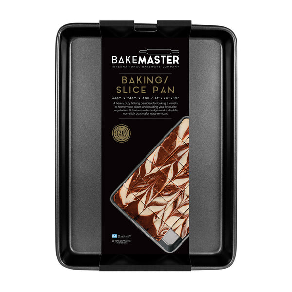 Bakemaster Baking/Slice Pan 33 x 24 x 3cm / 13