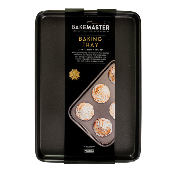 Bakemaster Nonstick Baking Tray - 35cm X 25cm X 1.3cm - 2