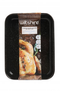 Wiltshire Enamel Nonstick Roast Pan Small - 7cm x 26cm x 34cm - 1