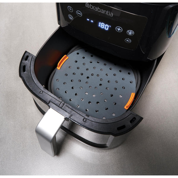 Bakemaster Silicone Round Air Fryer Liner 21cm - 1