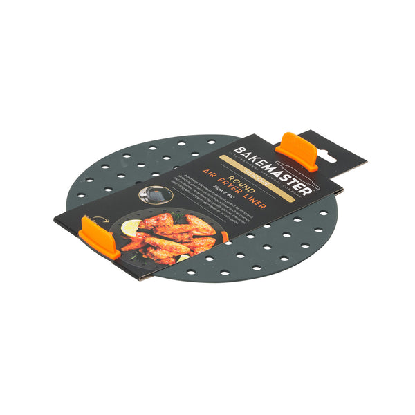 Bakemaster Silicone Round Air Fryer Liner 21cm - 3