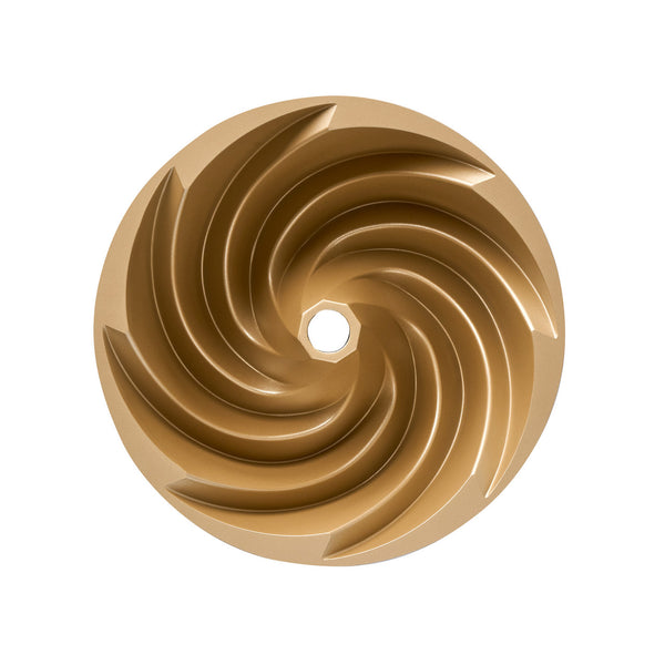 Bakemaster Marissa Fluted Ring Cake Pan 24 x 24 x 9cm - Champagne - 2