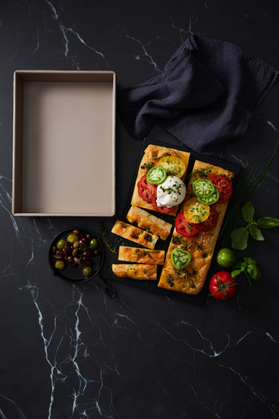 Stanley Rogers Ceramabake Folded Edge Roasting Dish 33x23x5.5cm - 2