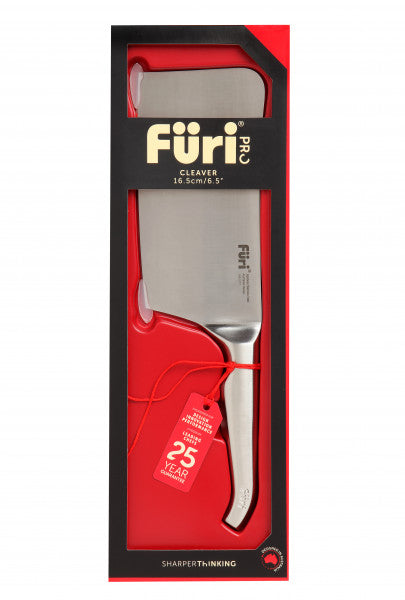Furi Pro Stainless Steel Cleaver - 16.5cm - 1