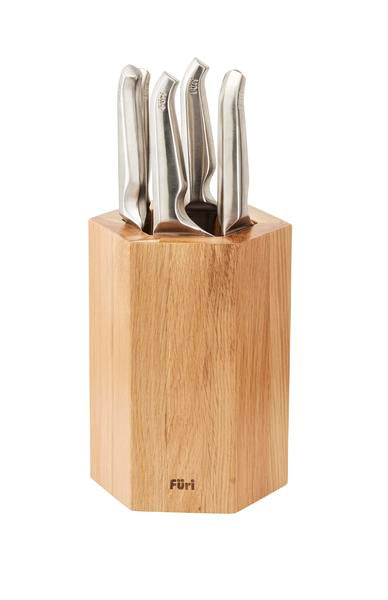Furi Magnetic Hexagonal Knife Block Set 7 Piece - 2