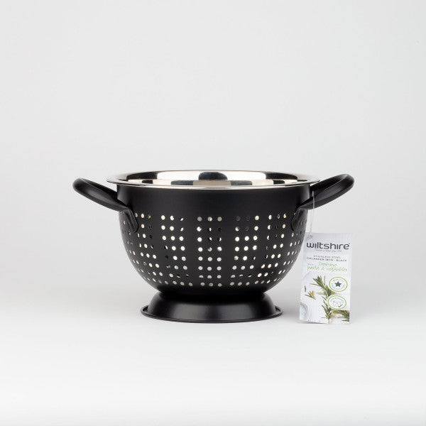 Wiltshire Extra Deep Colander 18cm - Black - 3