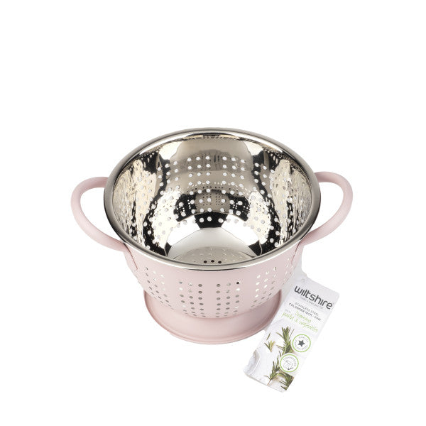 Wiltshire Extra Deep Colander 18cm - Rose Pink - 1