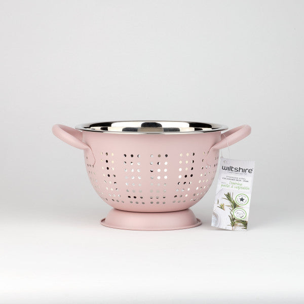 Wiltshire Extra Deep Colander 18cm - Rose Pink - 2