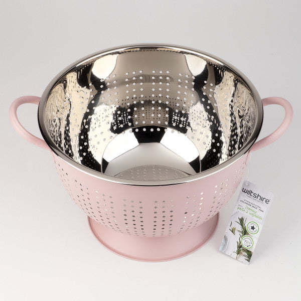 Wiltshire Extra Deep Colander 26cm - Rose Pink - 3
