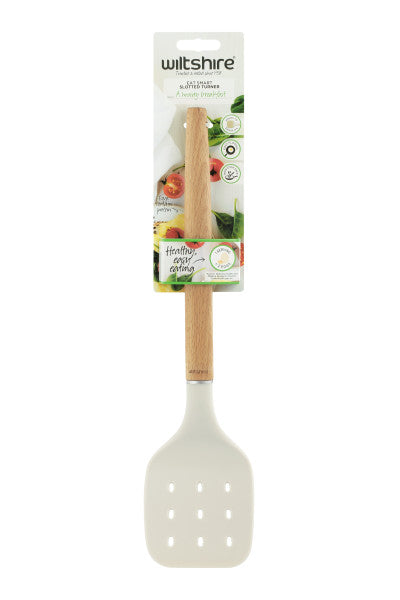 Wiltshire Nylon Beechwood Slotted Turner - 1