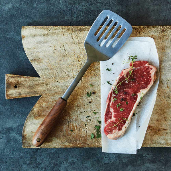 Stanley Rogers Black Walnut Slotted Turner - 2