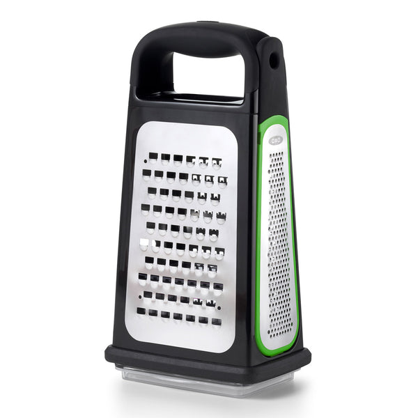 Oxo Etched Box Grater with Removable Zester - 1