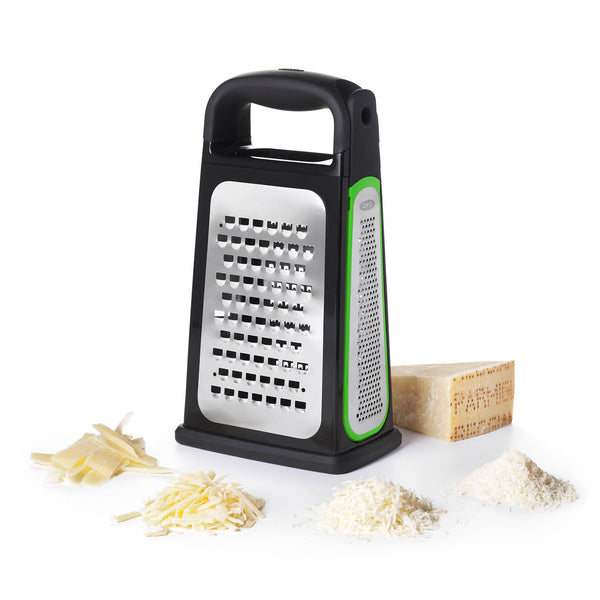 Oxo Etched Box Grater with Removable Zester - 3