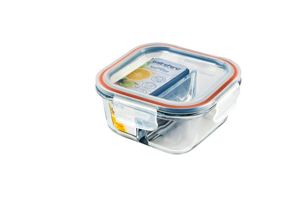 Wiltshire Square Glass Container with 2 Dividers 500ml - 3