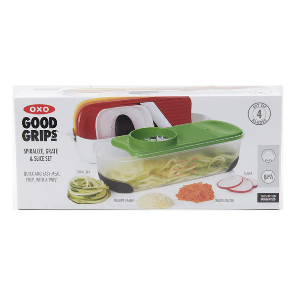 Oxo Spiralize + Grate + Slice Set - 1