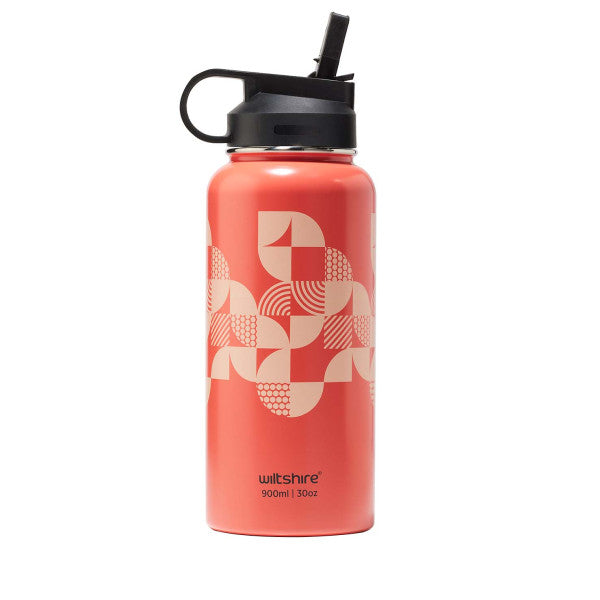 Wiltshire Stainless Steel Bottle Flamingo 900ml - 1