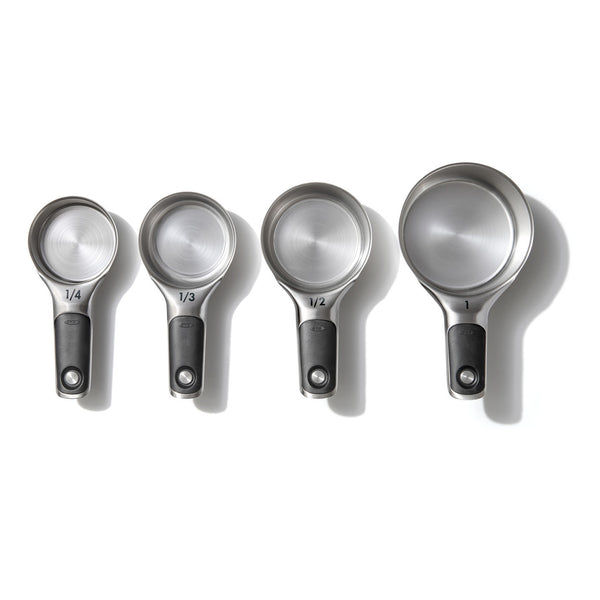 Oxo 4 Piece Stainless Steel Measuring Cup Set - 2