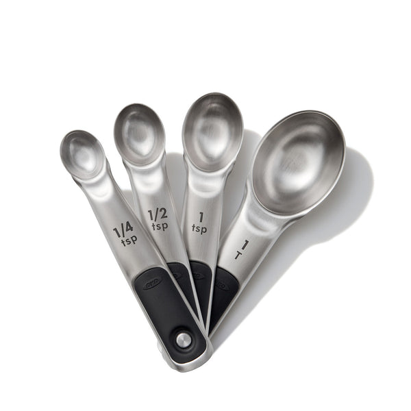 Oxo 4-Piece Stainless Steel Measuring Spoon Set - 1