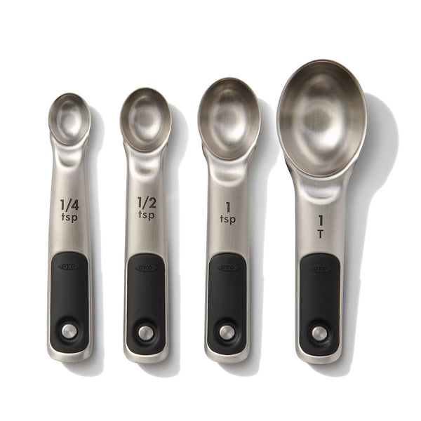 Oxo 4-Piece Stainless Steel Measuring Spoon Set - 2