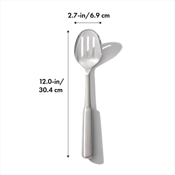 Oxo Steel Slotted Cooking Spoon - 3