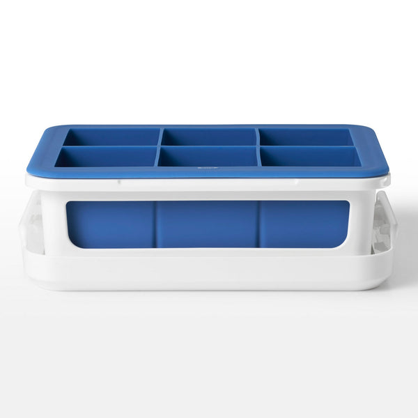 OXO Good Grips Covered Silicone Ice Cube Tray – Large Cubes - 2