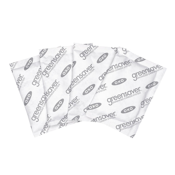 OXO Good Grips GreenSaver™ Carbon Filter Refills – 4 Pack - 1